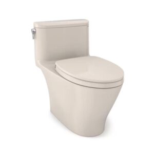 Beige Elongated 1.28 GPF Toilet