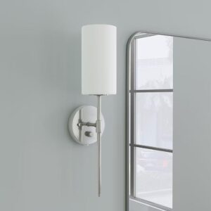 Brushed Nickel Wall Sconce