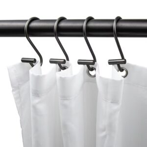 Bronze Stainless Curtain Hooks – 12 Pack